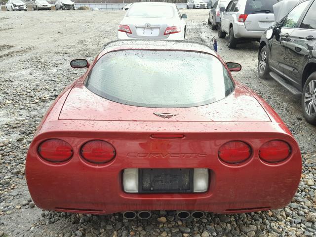 1G1YY22G8X5109040 - 1999 CHEVROLET CORVETTE RED photo 6