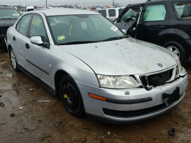 YS3FB49S041046114 - 2004 SAAB 9-3 LINEAR GRAY photo 1