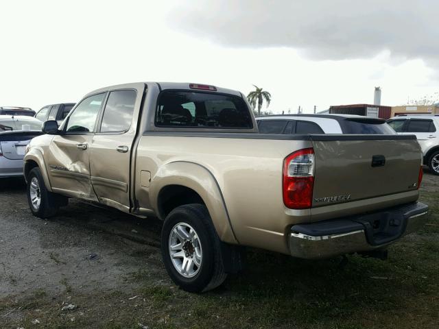 5TBET34186S553740 - 2006 TOYOTA TUNDRA DOU GOLD photo 3