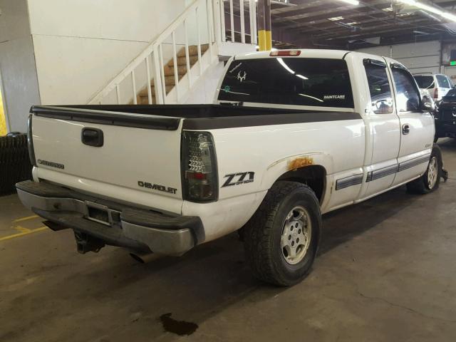 1GCEK19T82E289380 - 2002 CHEVROLET SILVERADO WHITE photo 4