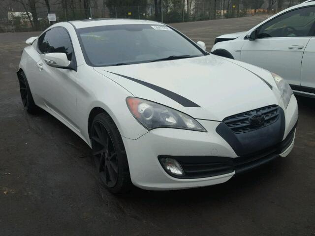 KMHHU6KH4AU009951 - 2010 HYUNDAI GENESIS CO WHITE photo 1