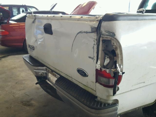 1FTZF1727XNA07205 - 1999 FORD F150 WHITE photo 9