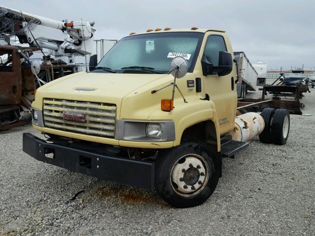 1GDJ5C1G49F410390 - 2009 GMC C5500 C5C0 YELLOW photo 2