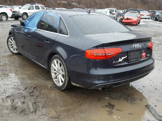 WAUFFAFL7FN003440 - 2015 AUDI A4 PREMIUM BLUE photo 3