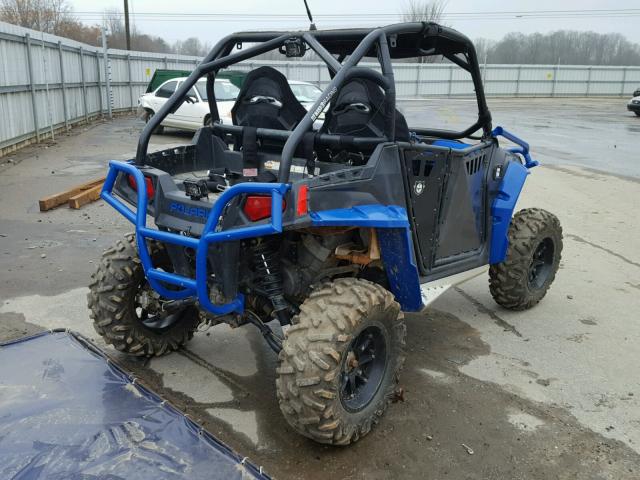 4XAVH76A8AD094251 - 2010 POLARIS RANGER RZR BLUE photo 4