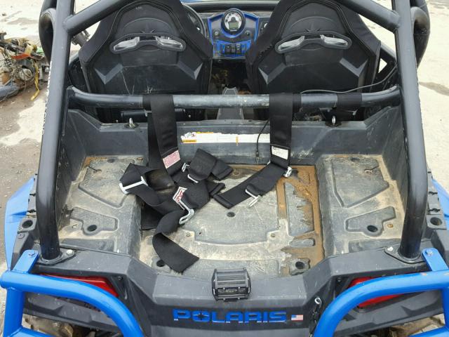 4XAVH76A8AD094251 - 2010 POLARIS RANGER RZR BLUE photo 6