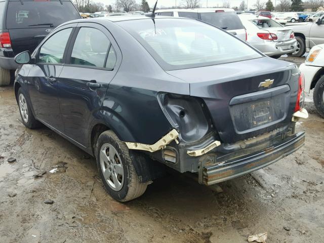 1G1JA5SH9D4132375 - 2013 CHEVROLET SONIC LS 石墨色 照片 3