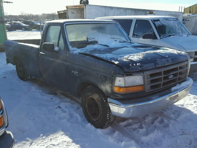 1FTDF15Y8SLA02052 - 1995 FORD F150 GREEN photo 1