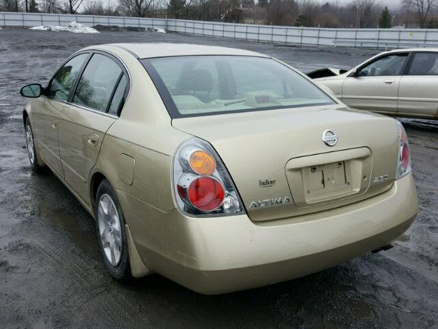 1N4AL11D02C191820 - 2002 NISSAN ALTIMA BAS GOLD photo 3