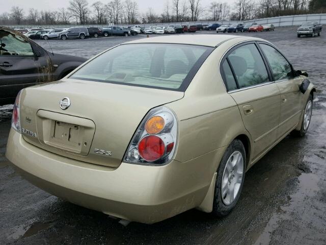 1N4AL11D02C191820 - 2002 NISSAN ALTIMA BAS GOLD photo 4