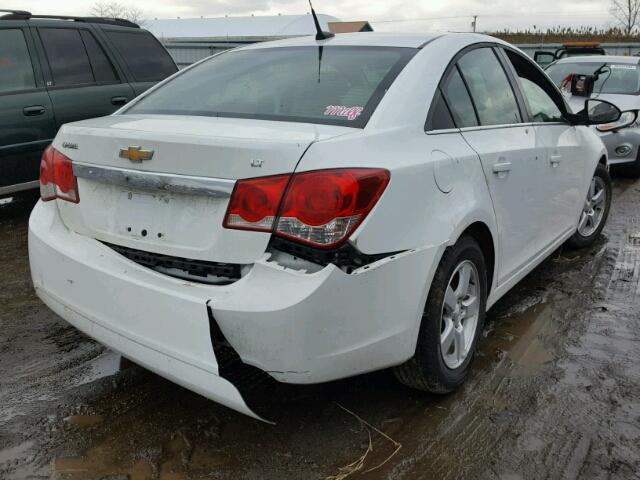 1G1PC5SB1E7151311 - 2014 CHEVROLET CRUZE LT WHITE photo 4