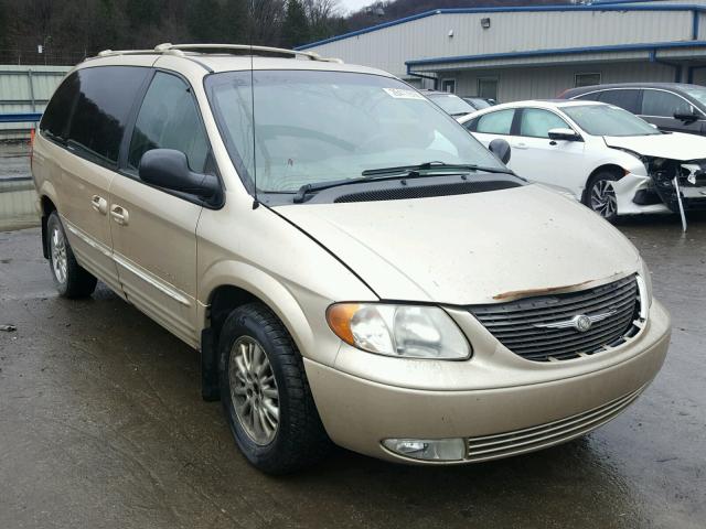 2C8GP64L31R276373 - 2001 CHRYSLER TOWN & COU TAN photo 1