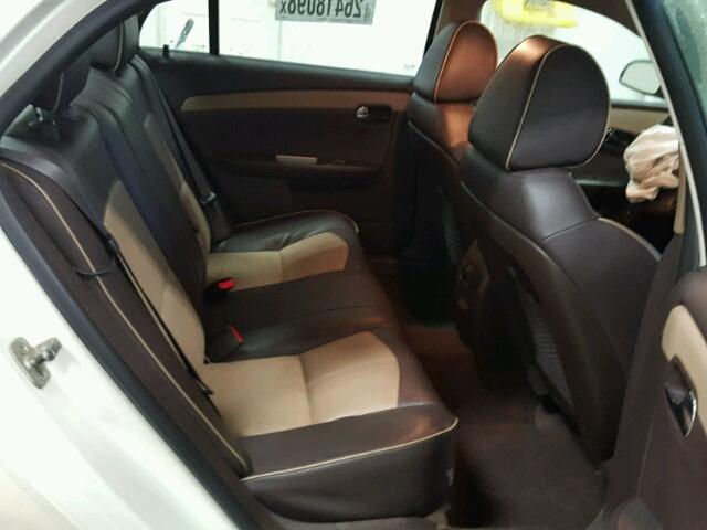 1G1ZE5E70A4116863 - 2010 CHEVROLET MALIBU LTZ 白色 照片 6