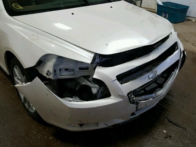 1G1ZE5E70A4116863 - 2010 CHEVROLET MALIBU LTZ WHITE photo 9