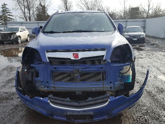 3GSDL73708S568106 - 2008 SATURN VUE XR BLUE photo 9