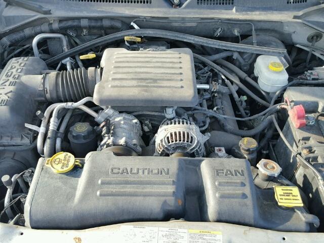 1D4HS38N33F615936 - 2003 DODGE DURANGO SP SILVER photo 7