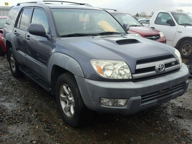 JTEBT14R030007920 - 2003 TOYOTA 4RUNNER SR GRAY photo 1