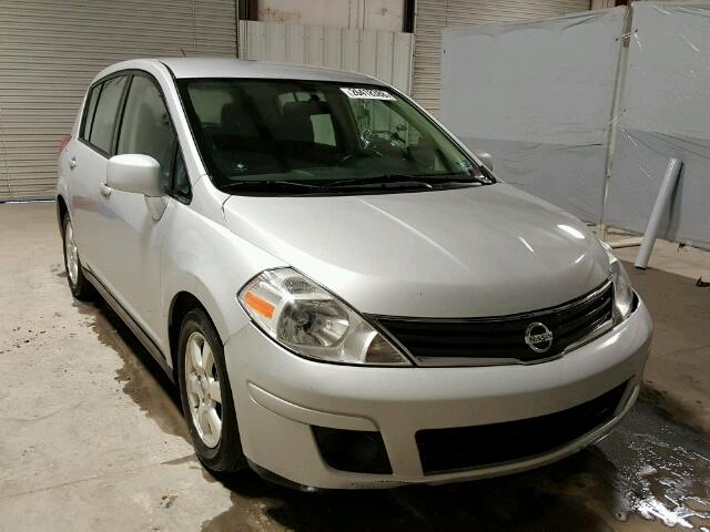 3N1BC1CP2CK242822 - 2012 NISSAN VERSA S SILVER photo 1