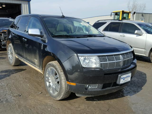 2LMDJ8JC5ABJ26196 - 2010 LINCOLN MKX BLACK photo 1