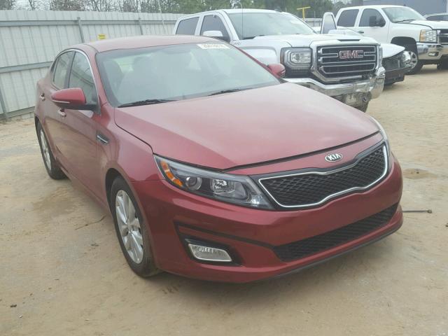 5XXGN4A77EG269850 - 2014 KIA OPTIMA EX BURGUNDY photo 1