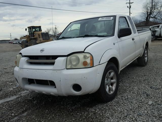 1N6DD26T14C426106 - 2004 NISSAN FRONTIER K WHITE photo 2