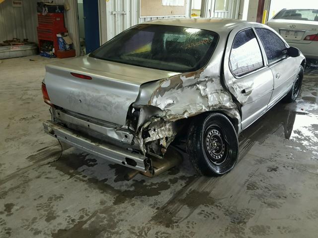 1B3EJ46X5YN244726 - 2000 DODGE STRATUS SE SILVER photo 4