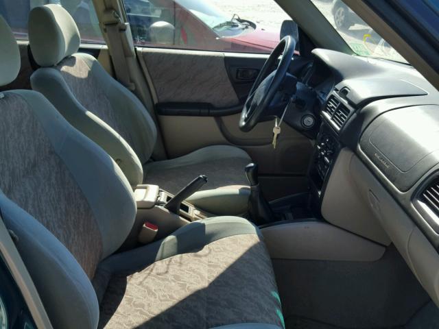 JF1SF6352XG739511 - 1999 SUBARU FORESTER L GREEN photo 5