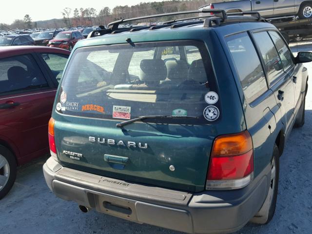 JF1SF6352XG739511 - 1999 SUBARU FORESTER L GREEN photo 9