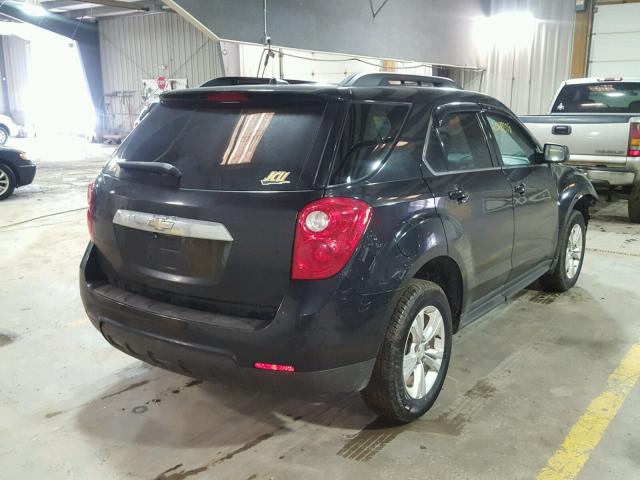 2CNFLEEC1B6281328 - 2011 CHEVROLET EQUINOX LT BLACK photo 4