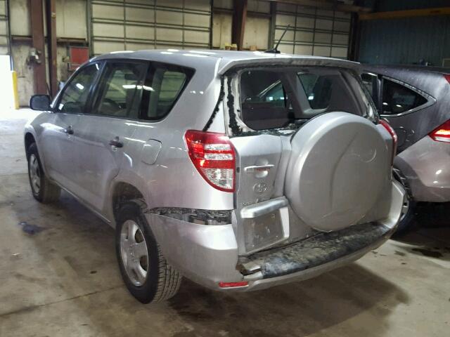 JTMZF33V19D006040 - 2009 TOYOTA RAV4 SILVER photo 3