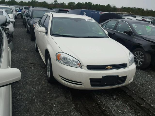 2G1WT57K591291448 - 2009 CHEVROLET IMPALA 1LT WHITE photo 1