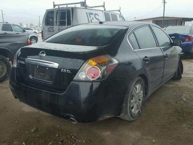 1N4AL2APXCN493198 - 2012 NISSAN ALTIMA BAS BLACK photo 4