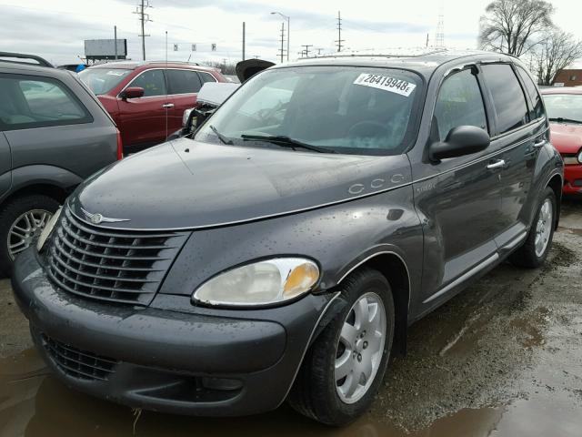 3C4FY58854T264687 - 2004 CHRYSLER PT CRUISER GRAY photo 2