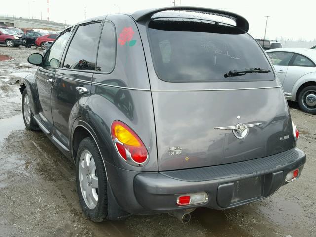 3C4FY58854T264687 - 2004 CHRYSLER PT CRUISER GRAY photo 3