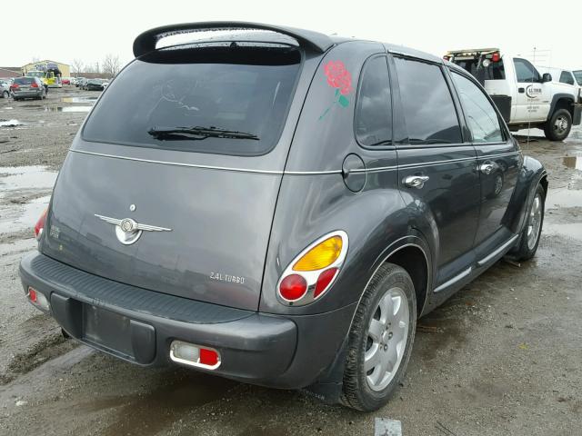 3C4FY58854T264687 - 2004 CHRYSLER PT CRUISER GRAY photo 4