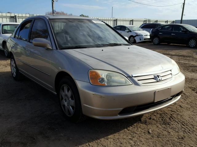1HGES26761L055828 - 2001 HONDA CIVIC EX ბეჟი ფოტო 1
