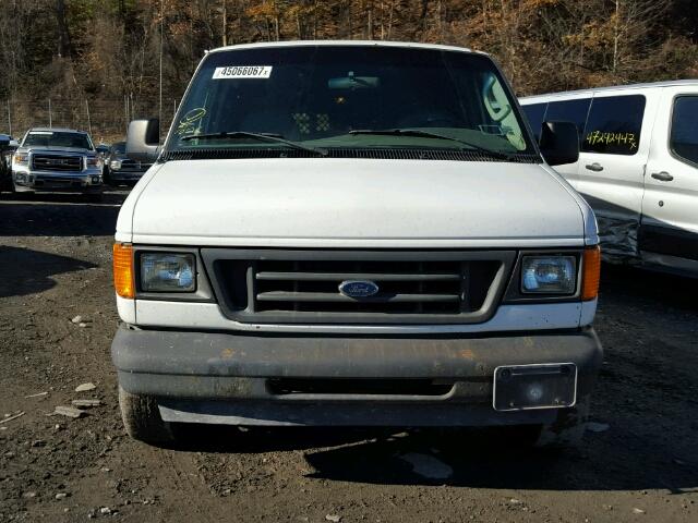 1FTRE14W64HA19995 - 2004 FORD ECONOLINE WHITE photo 10