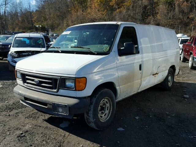 1FTRE14W64HA19995 - 2004 FORD ECONOLINE WHITE photo 2