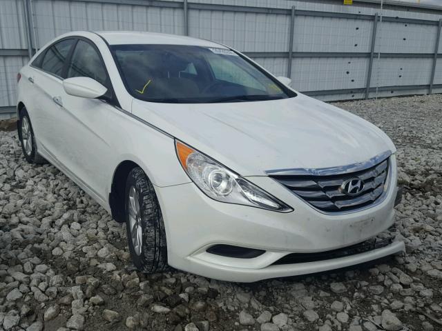 5NPEB4AC1CH429090 - 2012 HYUNDAI SONATA GLS WHITE photo 1