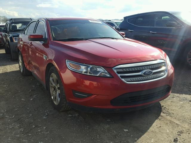 1FAHP2EW4BG166545 - 2011 FORD TAURUS SEL RED photo 1