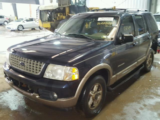 1FMZU74E62UB09998 - 2002 FORD EXPLORER E BLACK photo 2