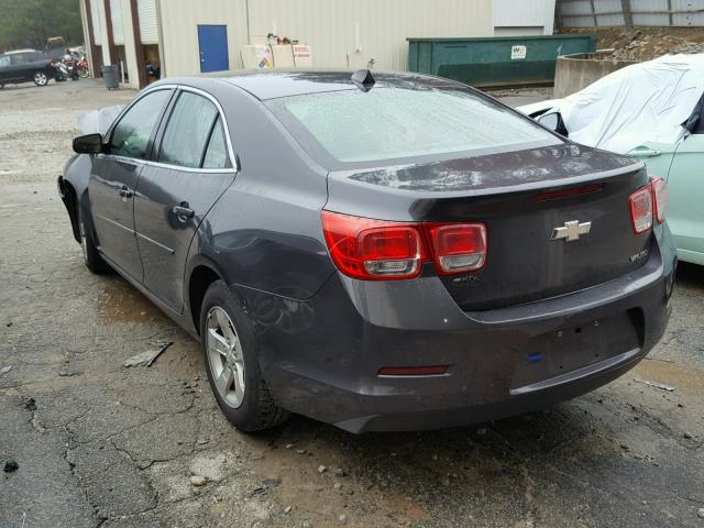 1G11B5SA4DF157124 - 2013 CHEVROLET MALIBU LS ნაცრისფერი ფოტო 3