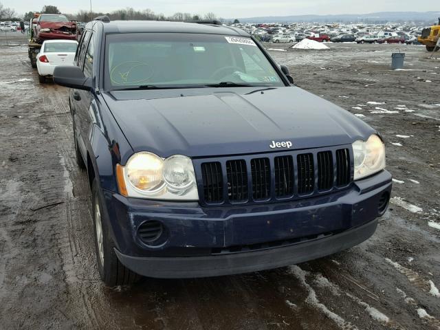 1J8GR48KX6C177110 - 2006 JEEP GRAND CHER BLUE photo 10