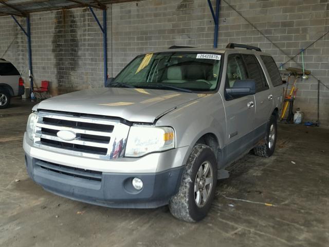 1FMFU15547LA47545 - 2007 FORD EXPEDITION SILVER photo 2