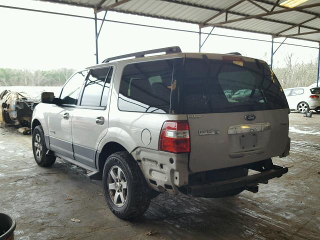 1FMFU15547LA47545 - 2007 FORD EXPEDITION SILVER photo 3