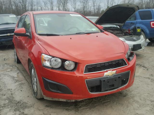 1G1JC6SG1D4135276 - 2013 CHEVROLET SONIC LT ORANGE photo 1