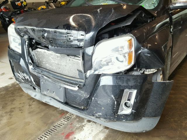 2GKALMEK3C6170141 - 2012 GMC TERRAIN SL BLACK photo 9