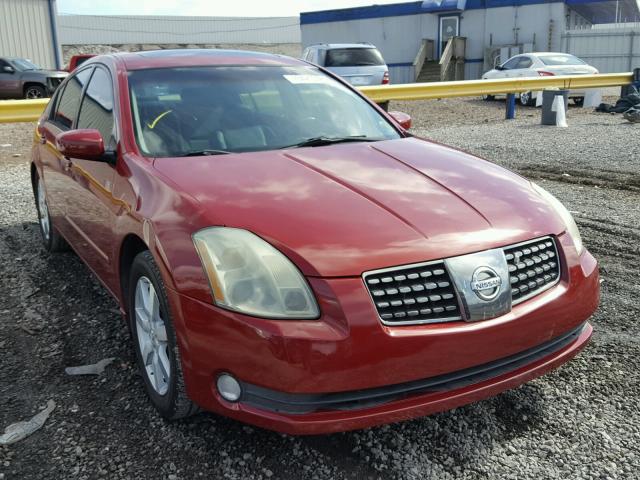 1N4BA41EX5C869529 - 2005 NISSAN MAXIMA SE RED photo 1