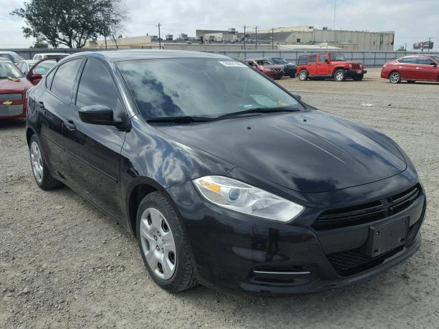 1C3CDFAA0DD309966 - 2013 DODGE DART SE BLACK photo 1