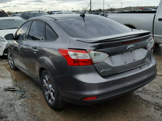 1FADP3F2XDL143541 - 2013 FORD FOCUS SE GRAY photo 3
